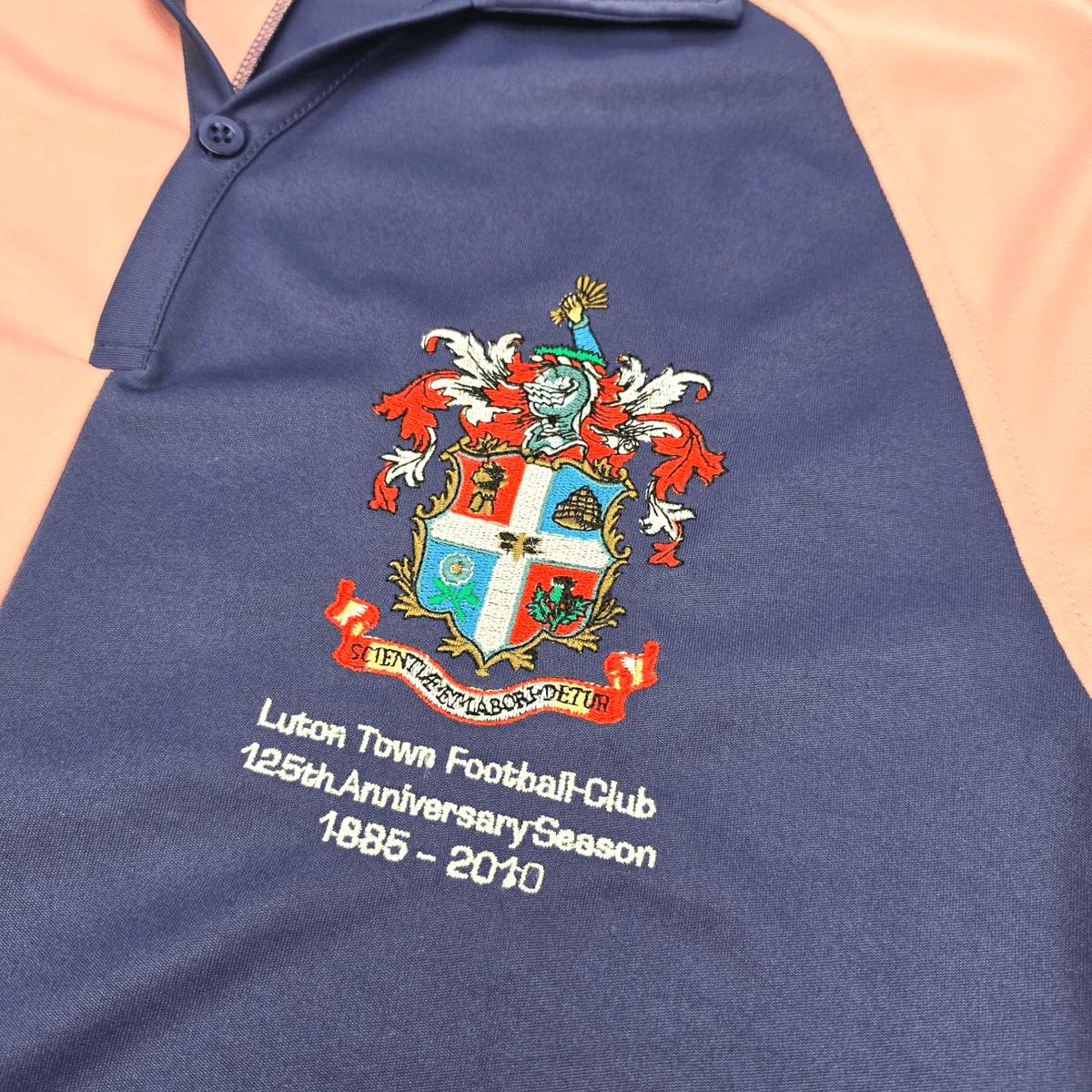 2010/11 Luton Town Anniversary Football Shirt (M) Carbrini (125 Yrs) - Football Finery - FF300790