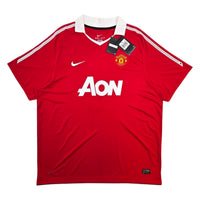 2010/11 Manchester United Home Football Shirt (2XL) Nike 19 Champions (BNWTs) - Football Finery - FF307166