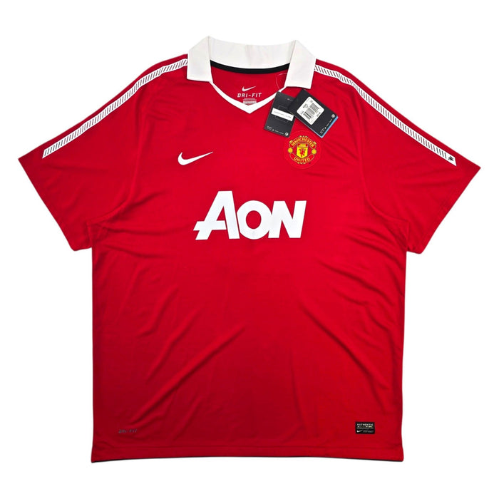 2010/11 Manchester United Home Football Shirt (2XL) Nike 19 Champions (BNWTs) - Football Finery - FF307166