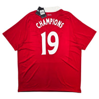 2010/11 Manchester United Home Football Shirt (2XL) Nike 19 Champions (BNWTs) - Football Finery - FF307166
