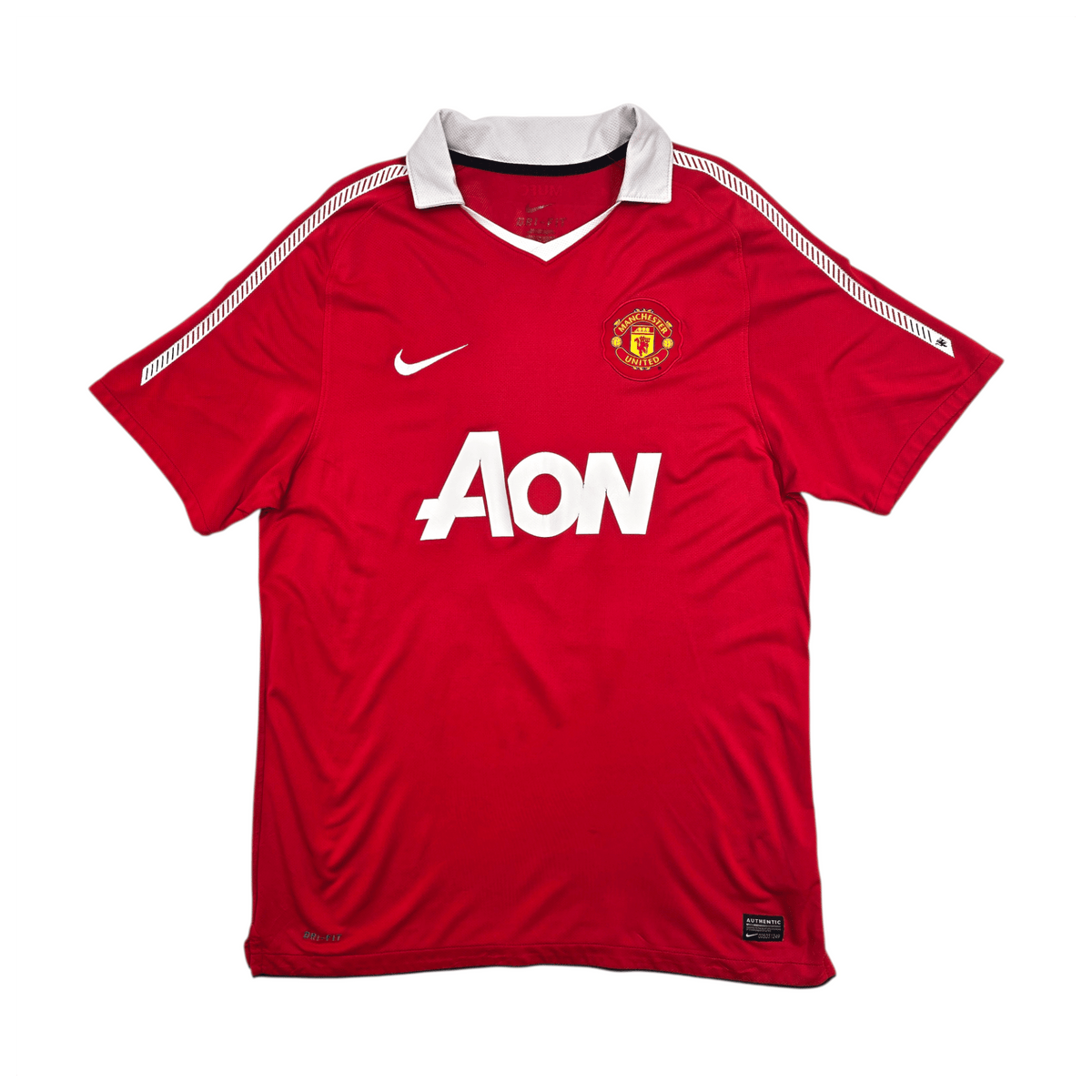 2010/11 Manchester United Home Football Shirt (L) Nike 14 Chicharito - Football Finery - FF303512