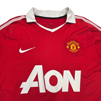 2010/11 Manchester United Home Football Shirt (L) Nike 14 Chicharito - Football Finery - FF303512