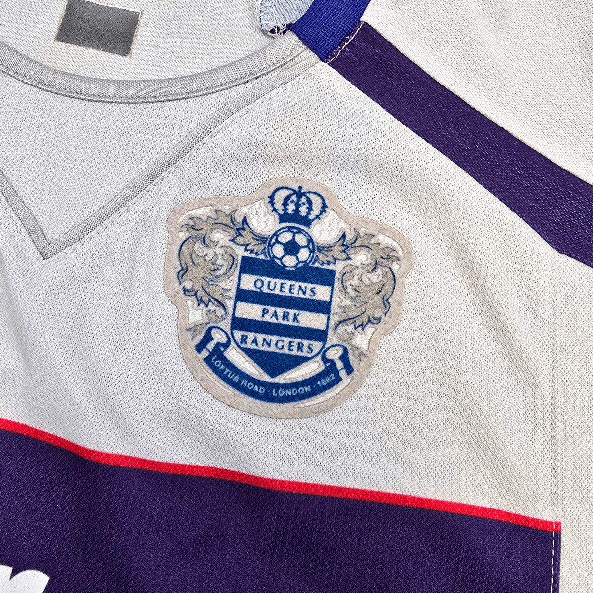 2010/11 Queens Park Rangers Home Football Shirt (M) Lotto 7 Taarabt - Football Finery - FF303492