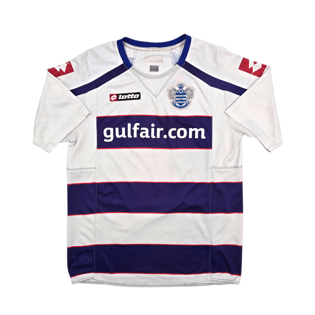2010/11 Queens Park Rangers Home Football Shirt (M) Lotto 7 Taarabt - Football Finery - FF303492