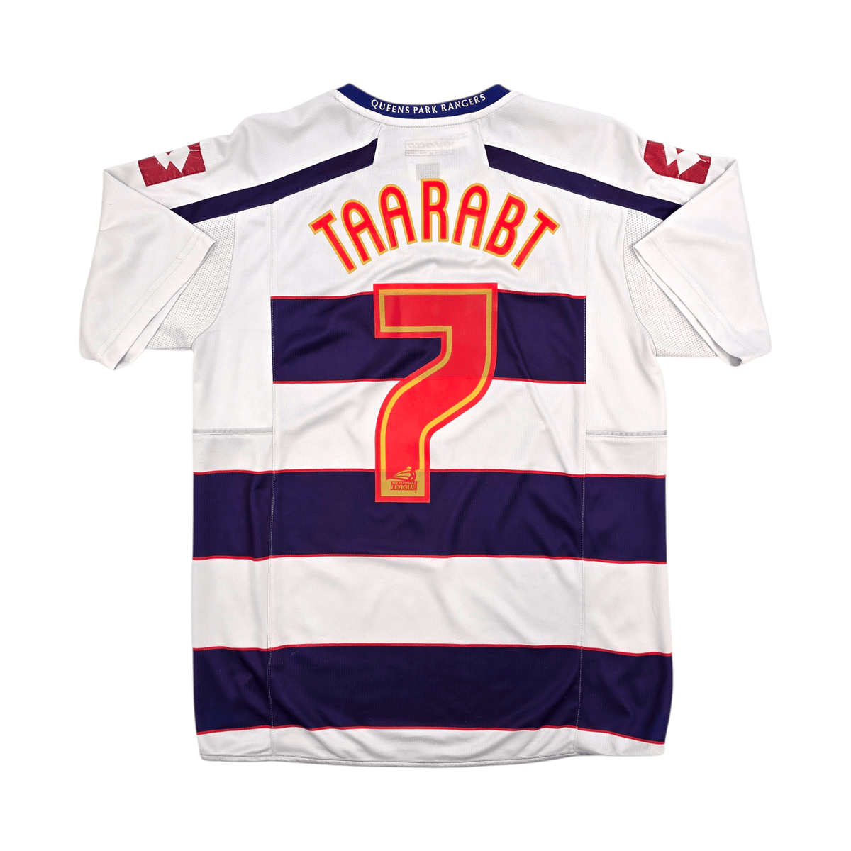 2010/11 Queens Park Rangers Home Football Shirt (M) Lotto 7 Taarabt - Football Finery - FF303492
