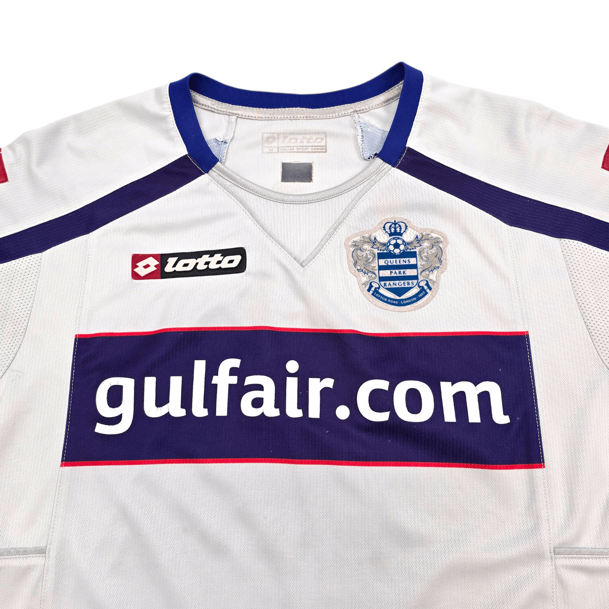 2010/11 Queens Park Rangers Home Football Shirt (M) Lotto 7 Taarabt - Football Finery - FF303492