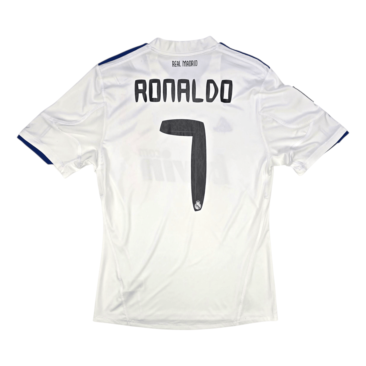 2010/11 Real Madrid Home Football Shirt (M) Adidas 7 Ronaldo - Football Finery - FF302535