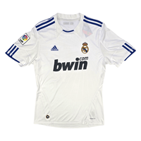 2010/11 Real Madrid Home Football Shirt (M) Adidas 7 Ronaldo - Football Finery - FF302535