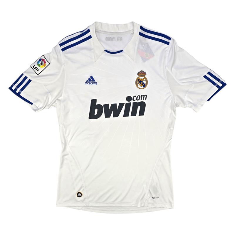 2010/11 Real Madrid Home Football Shirt (M) Adidas 7 Ronaldo - Football Finery - FF302535