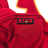 2010/11 Roma Home Football Shirt (L) Kappa 16 De Rossi - Football Finery - FF300824