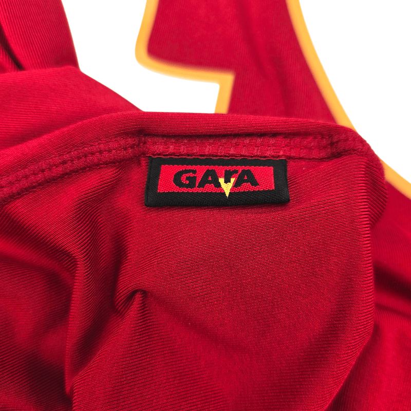 2010/11 Roma Home Football Shirt (L) Kappa 16 De Rossi - Football Finery - FF300824