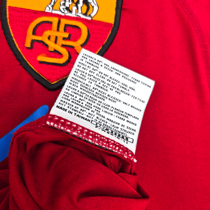2010/11 Roma Home Football Shirt (L) Kappa 16 De Rossi - Football Finery - FF300824