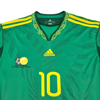 2010/11 South Africa Away Football Shirt (L) Adidas 10 Pienaar - Football Finery - FF302858