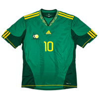 2010/11 South Africa Away Football Shirt (L) Adidas 10 Pienaar - Football Finery - FF302858