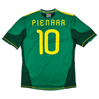 2010/11 South Africa Away Football Shirt (L) Adidas 10 Pienaar - Football Finery - FF302858