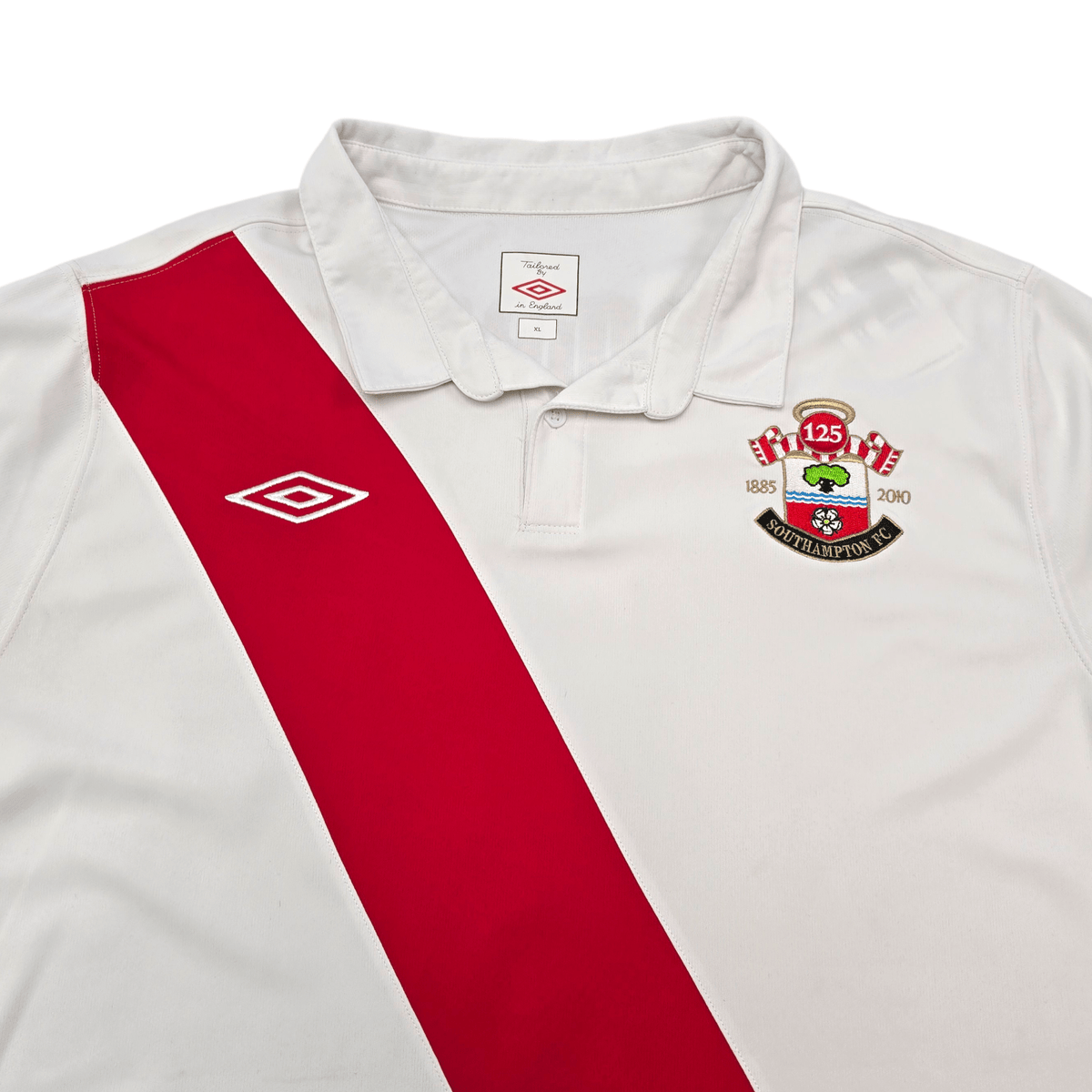 2010/11 Southampton Home Football Shirt (XL) Umbro 7 Lambert - Football Finery - FF303538
