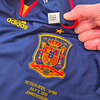 2010/11 Spain Away Football Shirt (M) Adidas 8 A. Iniesta - Football Finery - FF305984