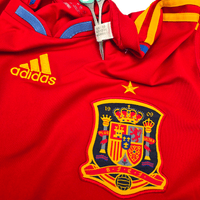 2010/11 Spain Home Football Shirt (L) Adidas 10 Fabregas - Football Finery - FF302383