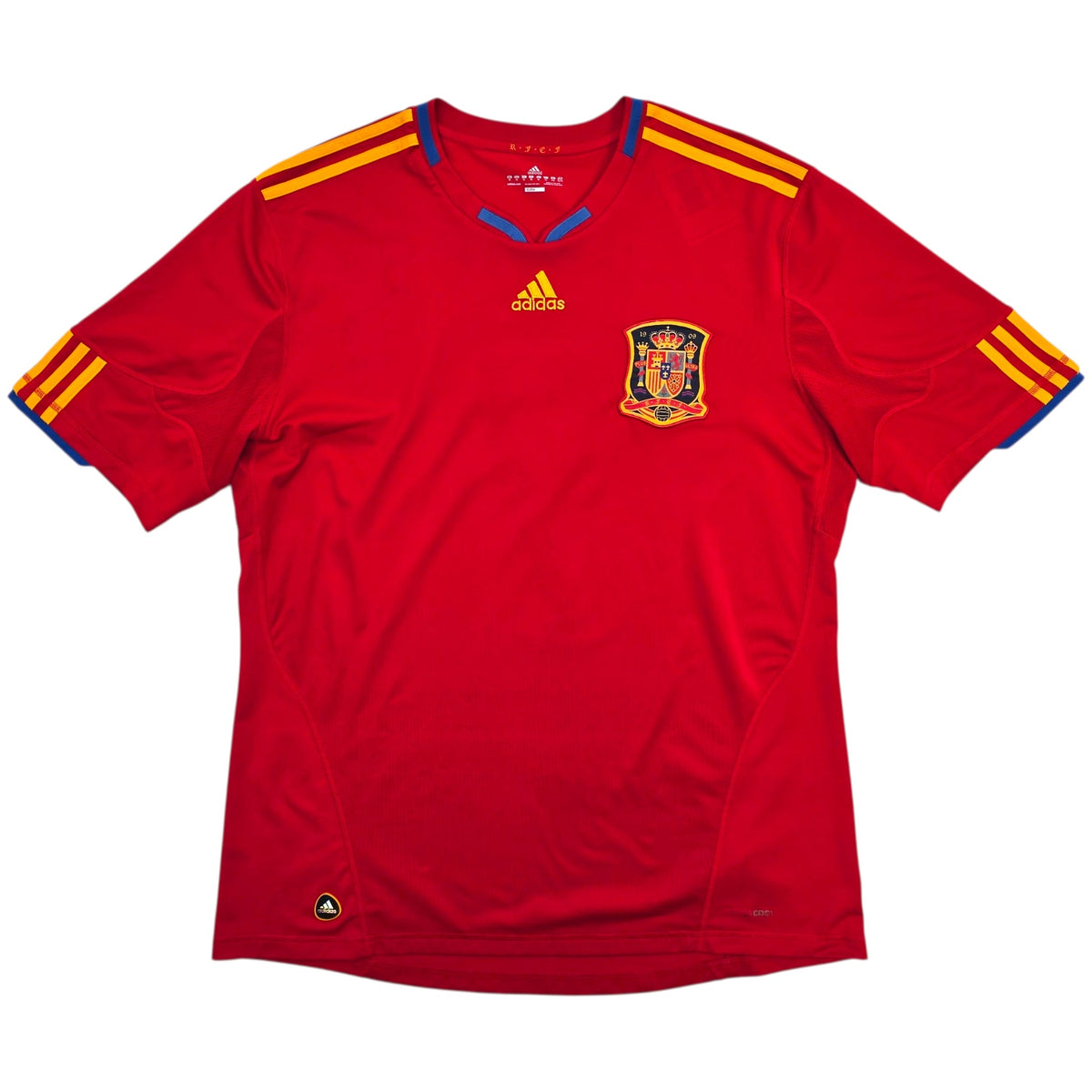 2010/11 Spain Home Football Shirt (XL) Adidas 9 Torres - Football Finery - FF304231