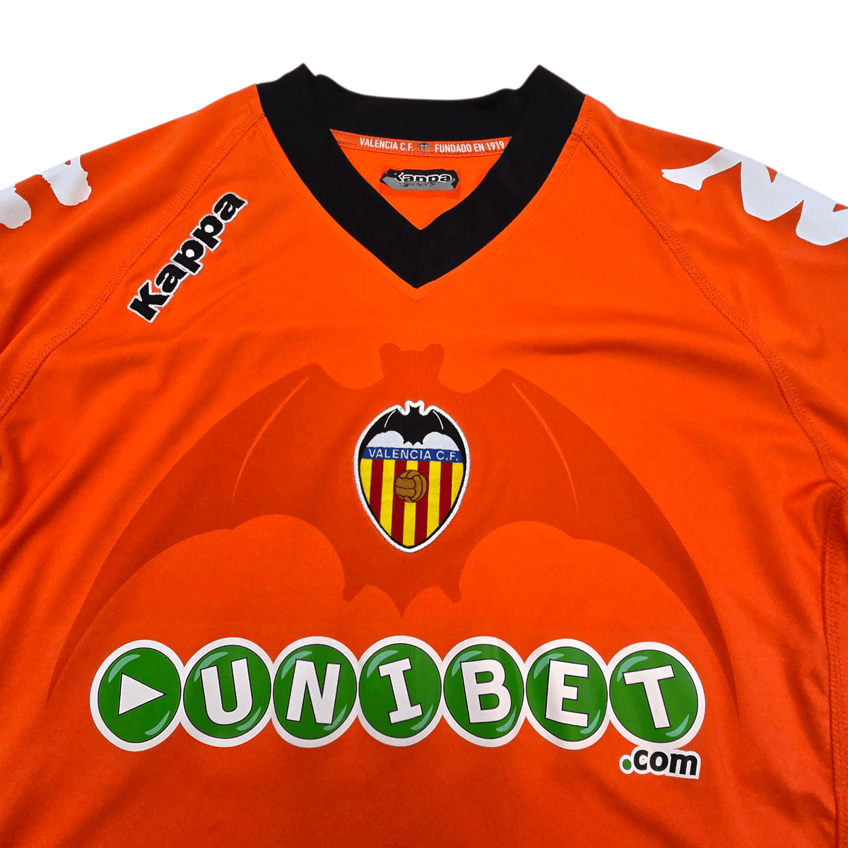 2010/11 Valencia Away Football Shirt (L) Kappa 10 Mata - Football Finery - FF301359