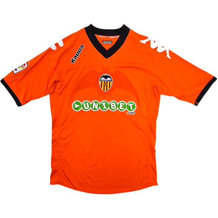 2010/11 Valencia Away Football Shirt (L) Kappa 10 Mata - Football Finery - FF301359