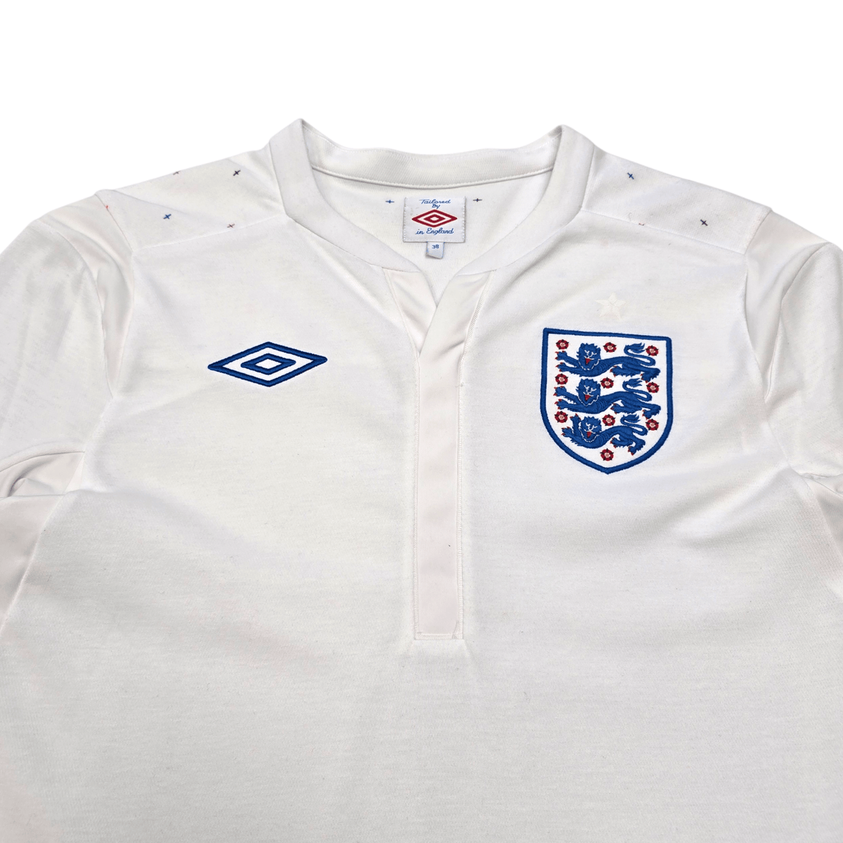 2010/12 England Home Football Shirt (M) Umbro - Football Finery - FF305802