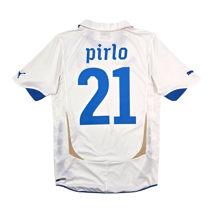 2010/12 Italy Away Football Shirt (S) Puma 21 Pirlo - Football Finery - FF306128