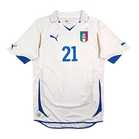 2010/12 Italy Away Football Shirt (S) Puma 21 Pirlo - Football Finery - FF306128