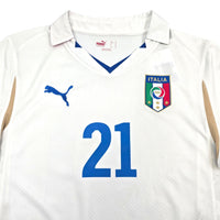2010/12 Italy Away Football Shirt (S) Puma 21 Pirlo - Football Finery - FF306128