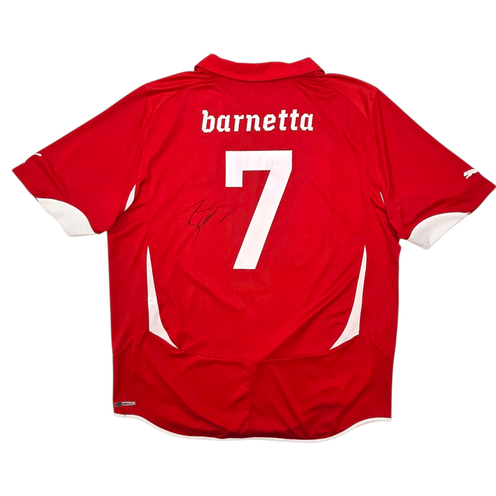 2010/12 Switzerland Home Football Shirt (2XL) Puma 7 Barnetta (Signed) - Football Finery - FF304238