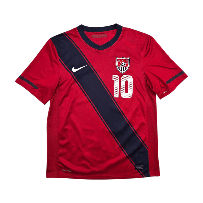2010/12 USA Away Football Shirt (M) Nike 10 Donovan - Football Finery - FF303274