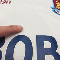 2010/12 West Ham United Away Football Shirt (XL) Macron 8 Parker - Football Finery - FF303006