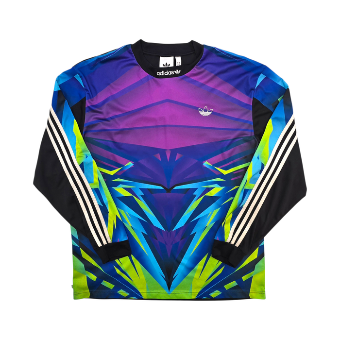 2010s Template Goal Keeper Football Shirt (L) Adidas (Purple) - Football Finery - FF302600