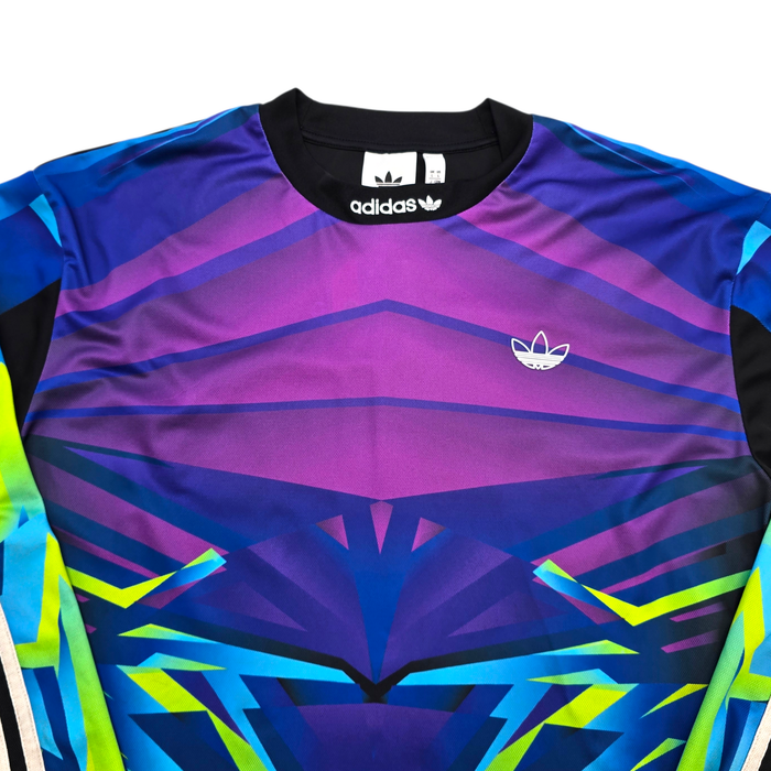 2010s Template Goal Keeper Football Shirt (L) Adidas (Purple) - Football Finery - FF302600
