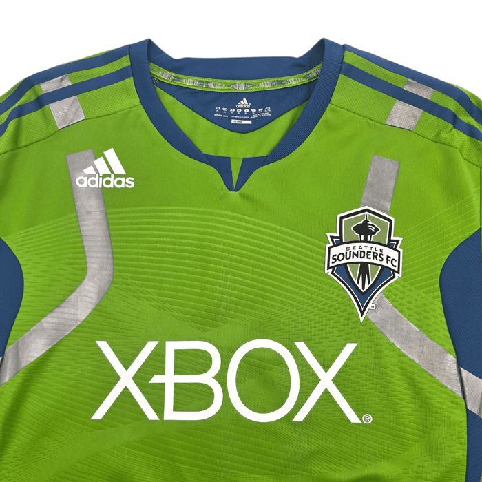 2011 Seattle Sounders Home Football Shirt (XL) Adidas - Football Finery - FF305187
