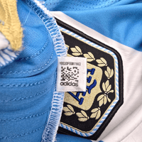 2011/12 Argentina Home Football Shirt (2XL) Adidas #10 Messi - Football Finery - FF300013
