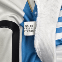 2011/12 Argentina Home Football Shirt (2XL) Adidas #10 Messi - Football Finery - FF300013