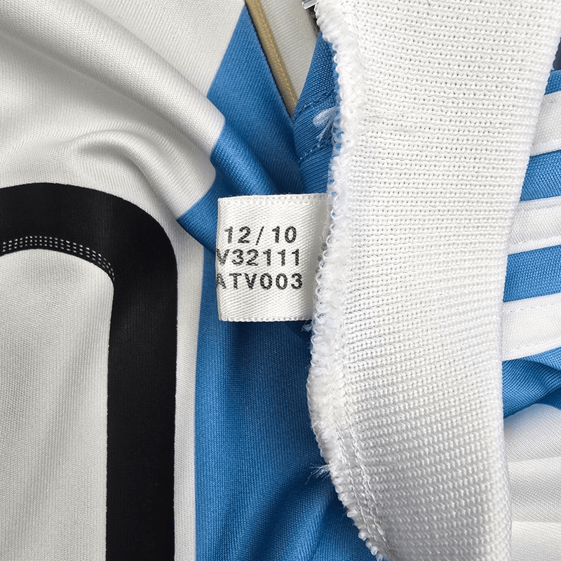 2011/12 Argentina Home Football Shirt (2XL) Adidas #10 Messi - Football Finery - FF300013