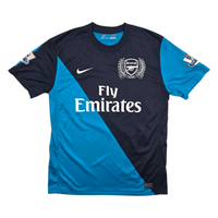 2011/12 Arsenal Away Football Shirt (L) Nike 11 A. Santos - Football Finery - FF304632