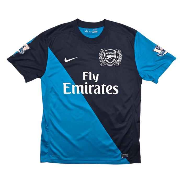 2011/12 Arsenal Away Football Shirt (L) Nike 11 A. Santos - Football Finery - FF304632