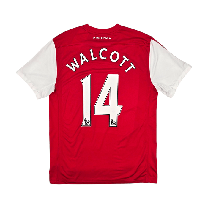 2011/12 Arsenal Home Football Shirt (L) Nike #14 Walcott - Football Finery - FF300923