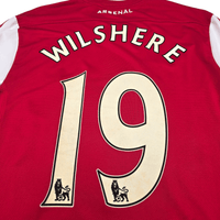 2011/12 Arsenal Home Football Shirt (M) Nike 19 Wilshere - Football Finery - FF303291