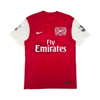 2011/12 Arsenal Home Football Shirt (M) Nike 19 Wilshere - Football Finery - FF303291