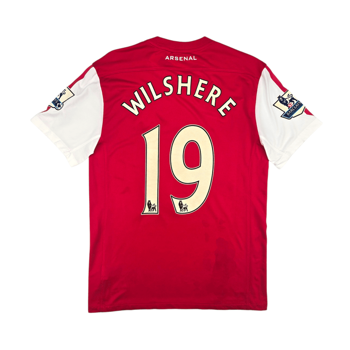 2011/12 Arsenal Home Football Shirt (M) Nike 19 Wilshere - Football Finery - FF303291
