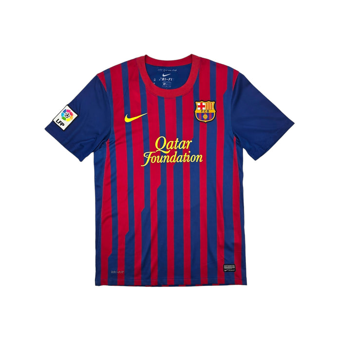2011/12 Barcelona Home Football Shirt (S) Nike #10 Messi - Football Finery - FF203792