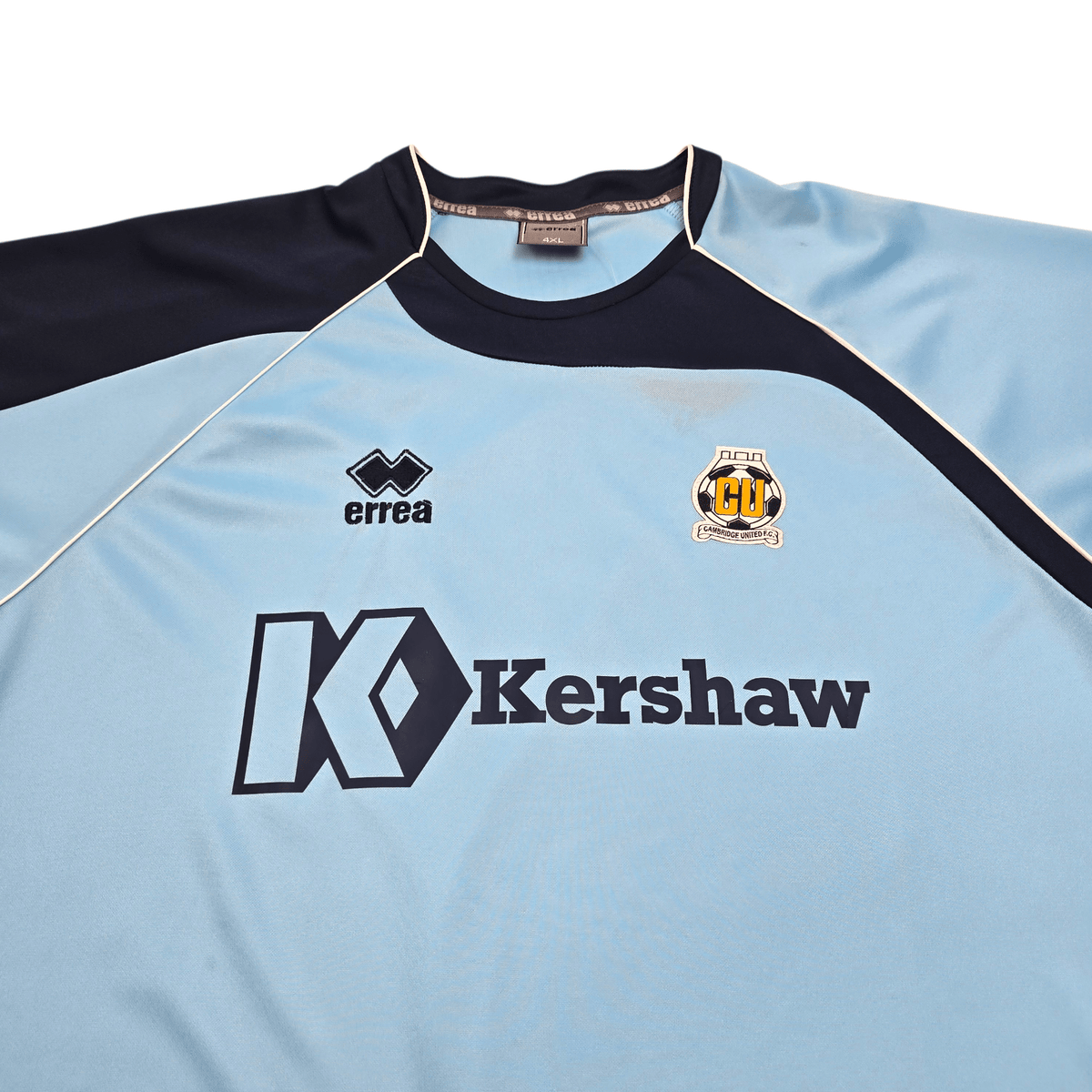 2011/12 Cambridge United Away Football Shirt (4XL) Errea - Football Finery - FF302574