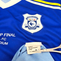 2011/12 Cardiff City Home Football Shirt (L) Puma (Carling Cup Final) - Football Finery - FF303390