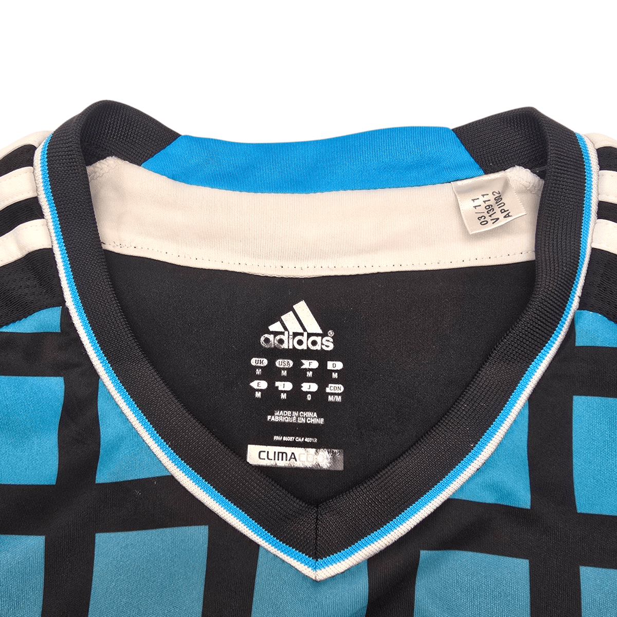 2011/12 Chelsea Away Football Shirt (M) Adidas 15 Malouda - Football Finery - FF302536