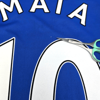 2011/12 Chelsea Home Football Shirt (M) Adidas 10 Mata - Football Finery - FF302314