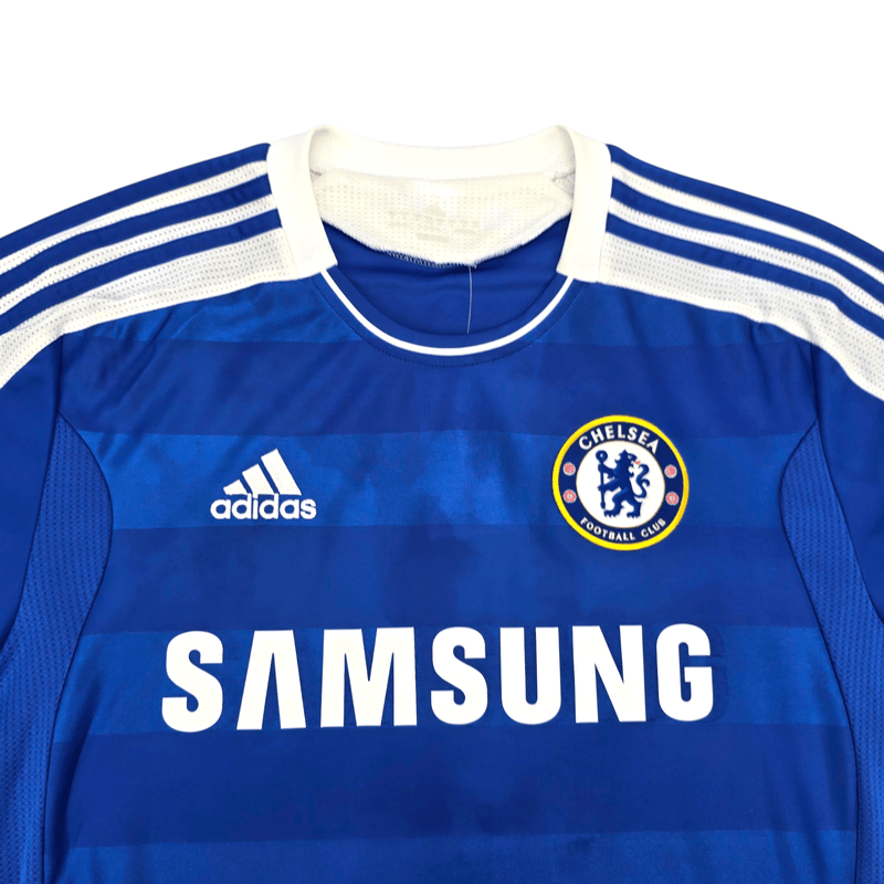 2011/12 Chelsea Home Football Shirt (M) Adidas 10 Mata - Football Finery - FF302314